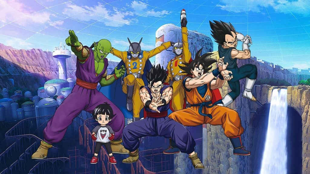 「 ドラゴンボール超 スーパーヒーロー2022年公開！」を説明するための画像